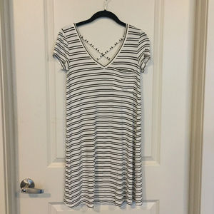 American Eagle Soft & Sexy Striped T-Shirt Dress